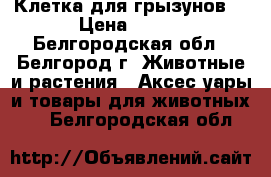 Клетка для грызунов. › Цена ­ 350 - Белгородская обл., Белгород г. Животные и растения » Аксесcуары и товары для животных   . Белгородская обл.